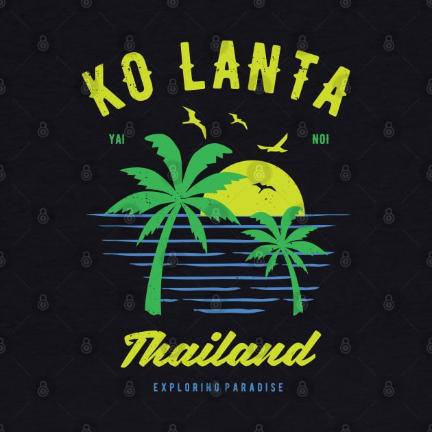 Ko Lanta Thailand Souvenir & Thai Gift Idea by shirtonaut